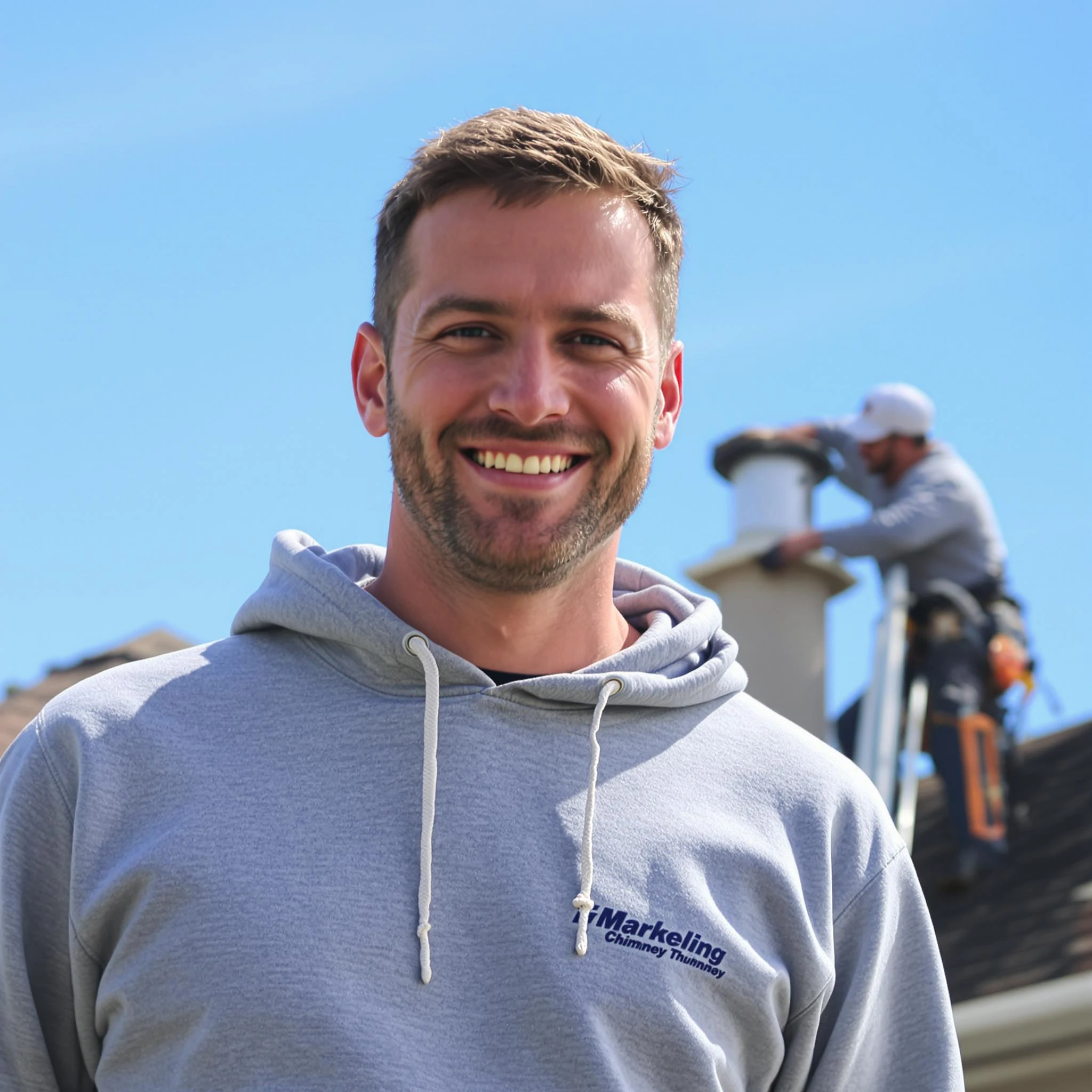 The Suwanee Chimney Sweep team.